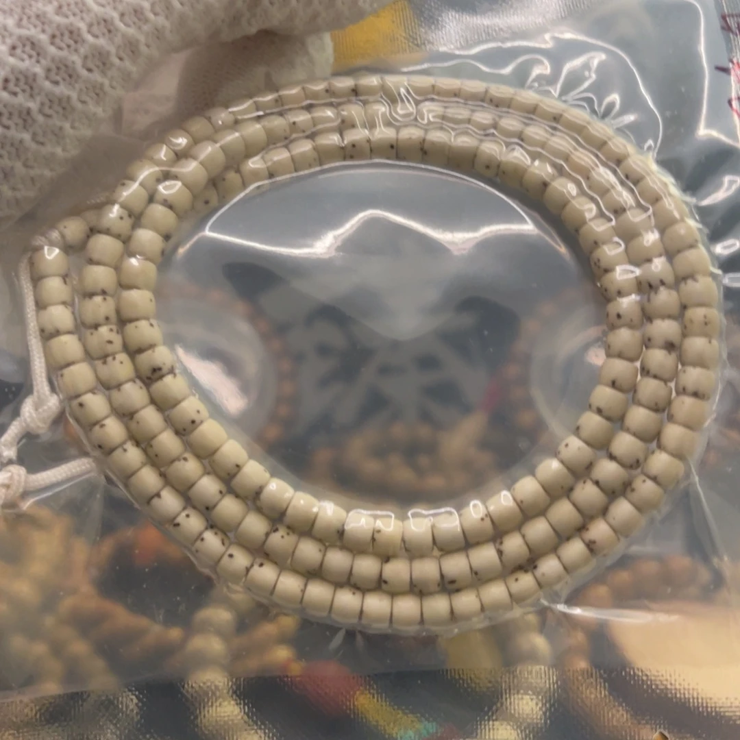 手串星月菩提骨瓷白数星星卡5锁骨长串