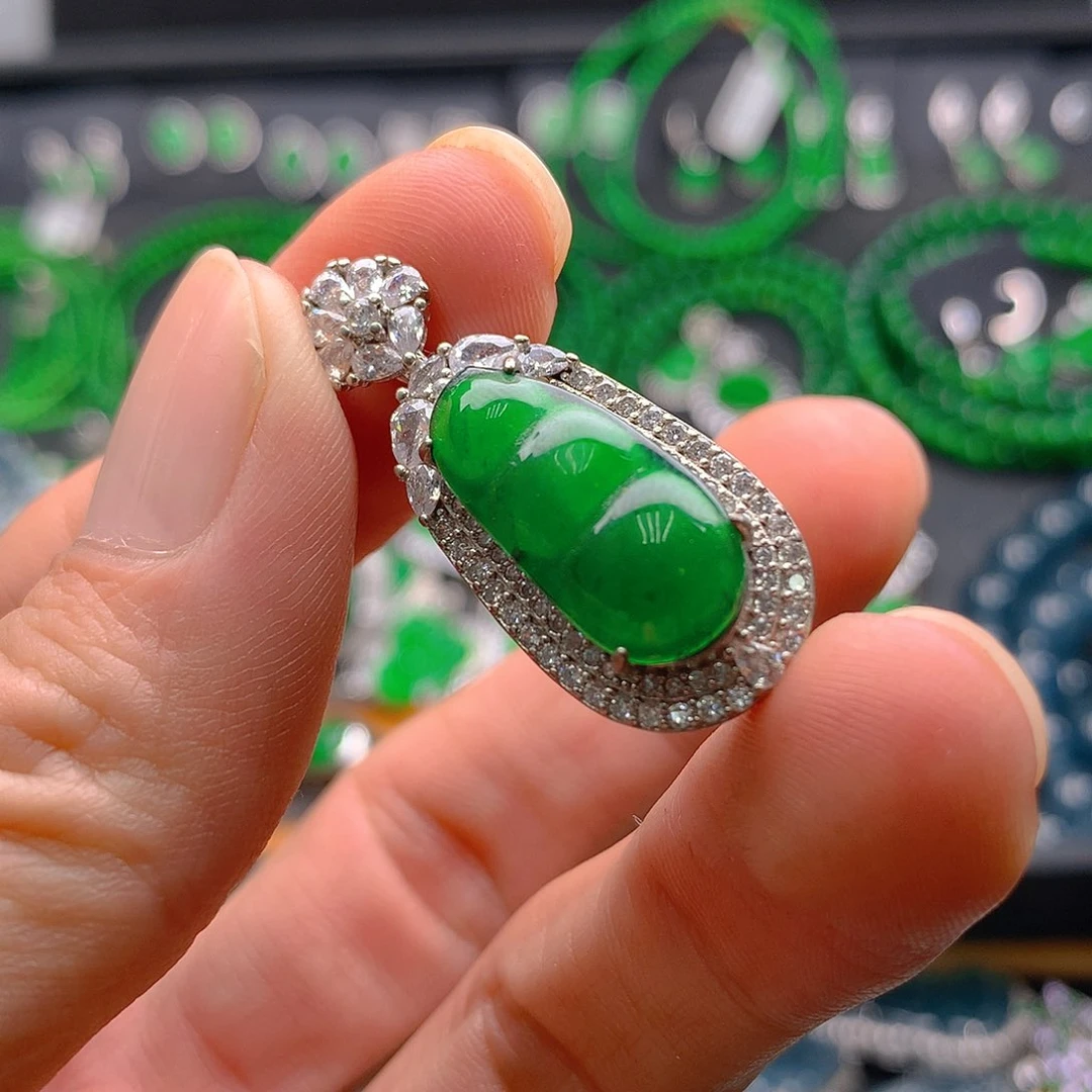 未镶嵌手链翡翠翡翠