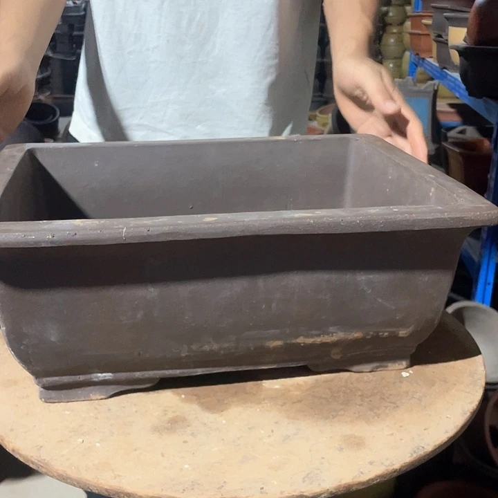 40素面马槽花盆花盆