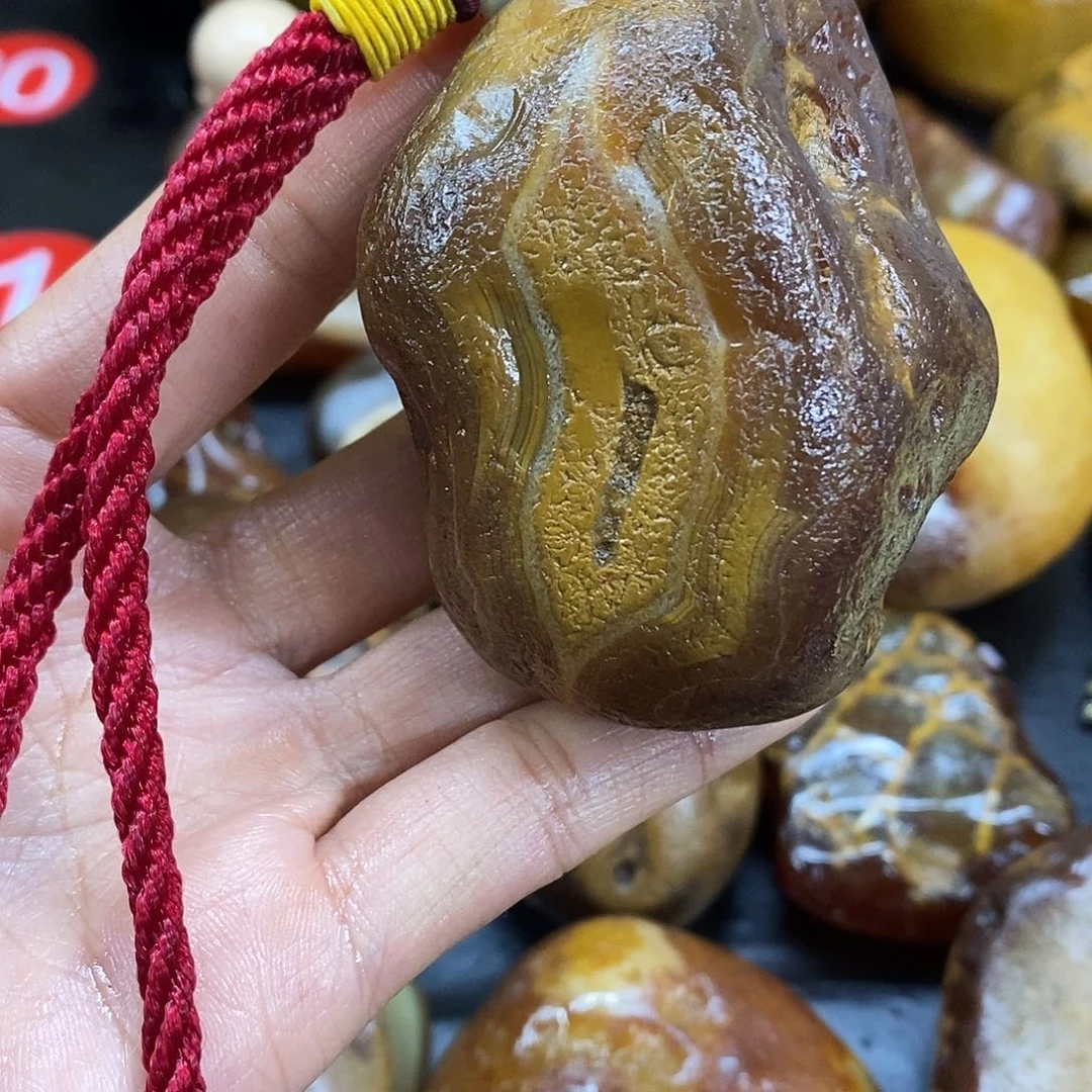 玛瑙/玉髓未镶嵌手把件