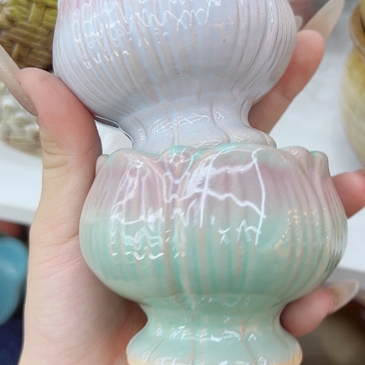 有孔，满10元发货多肉陶瓷花盆