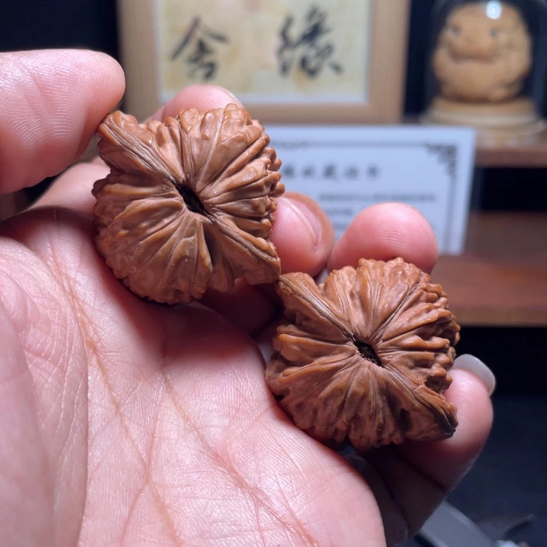 文玩核桃把件汉高楼40尺（轻微返油）