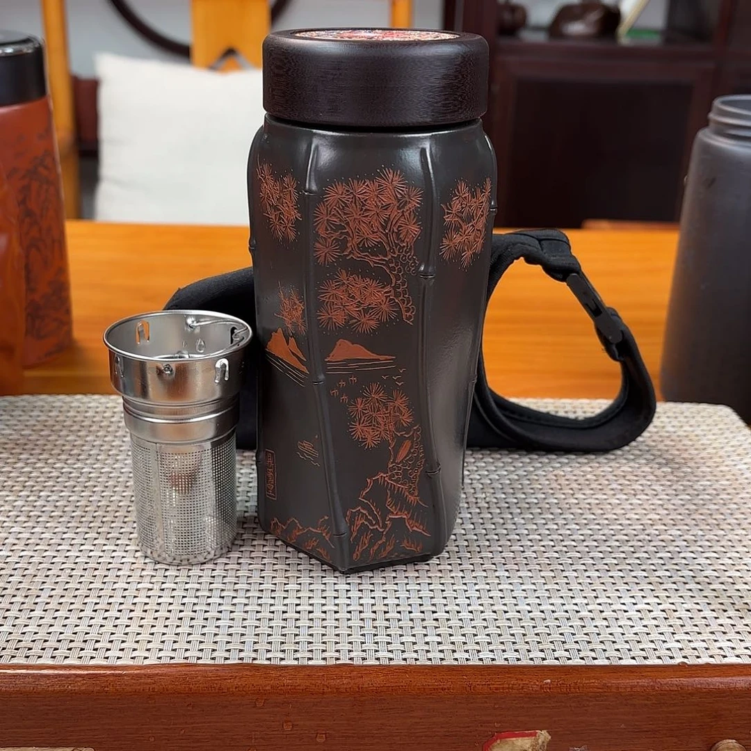 紫砂茶杯宜兴紫砂杯