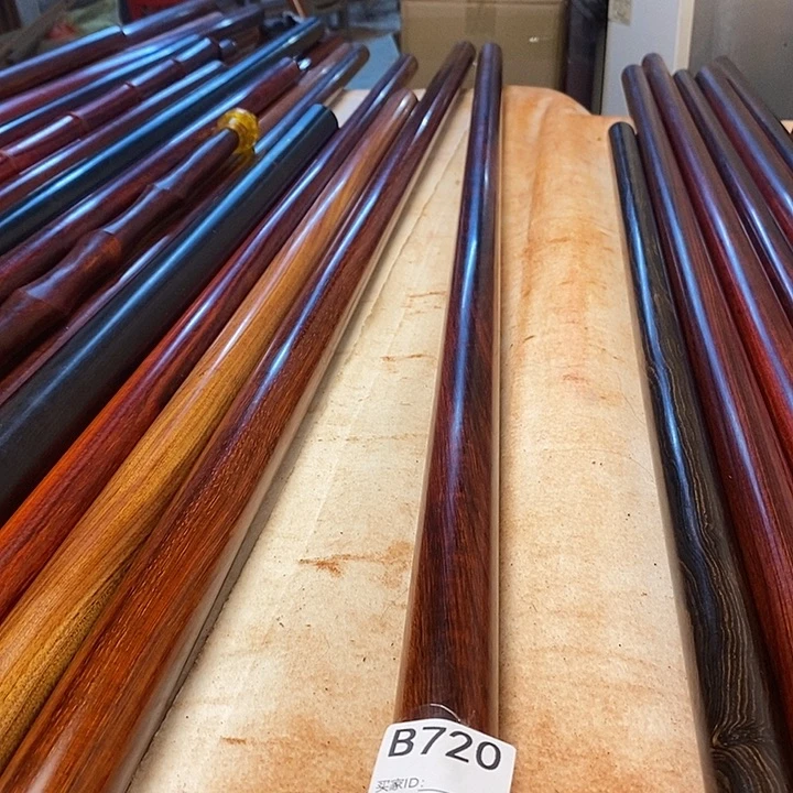 风车木（黑檀木）兰*兵紫檀木武术健身棍