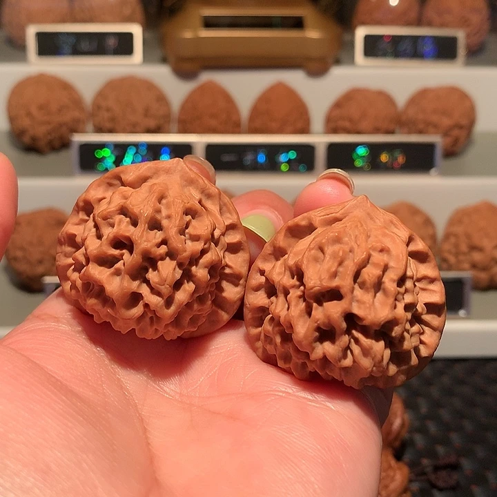 文玩核桃把件玄月