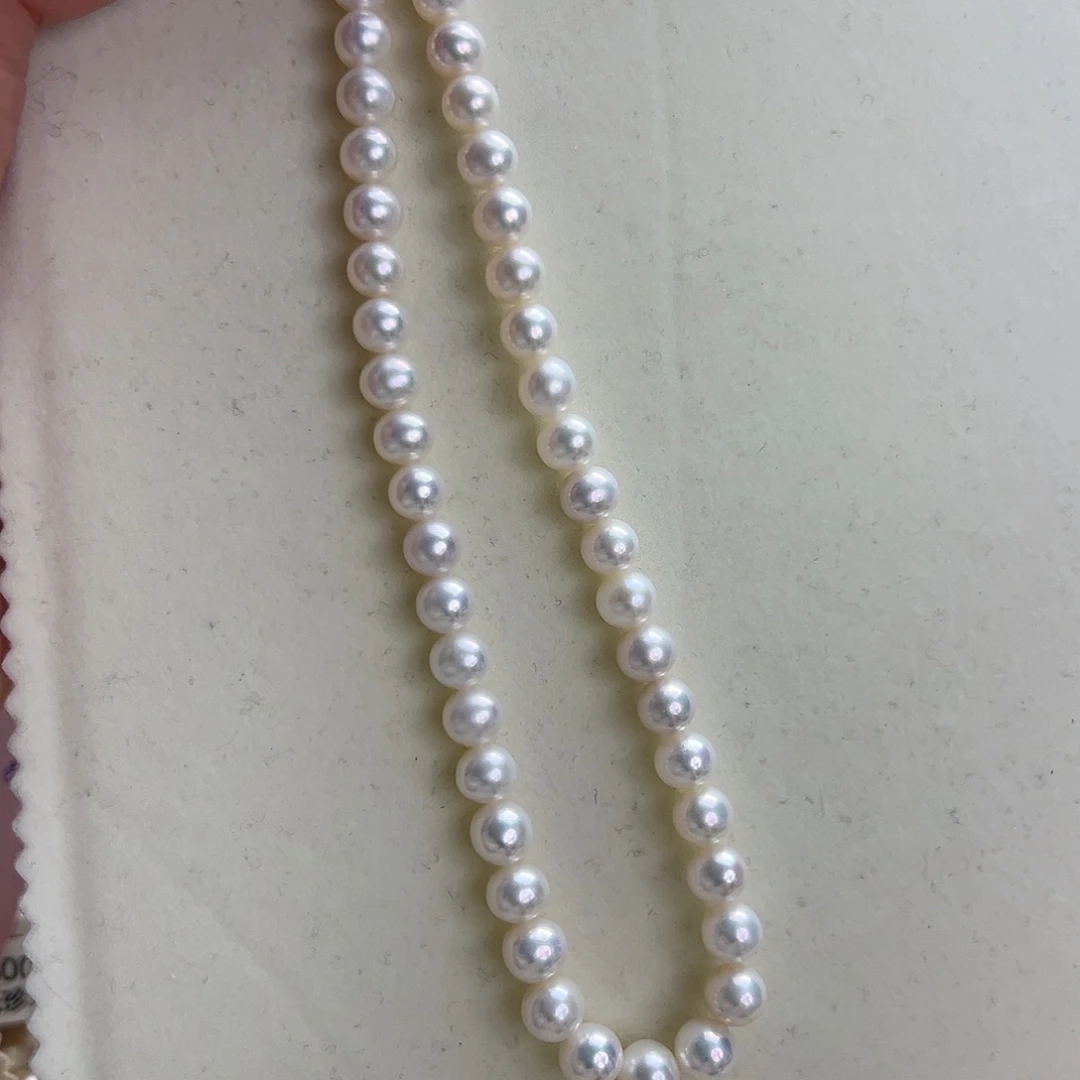 琉***心淡水珍珠颈饰未镶嵌7.5-8.5淡水无核珍珠