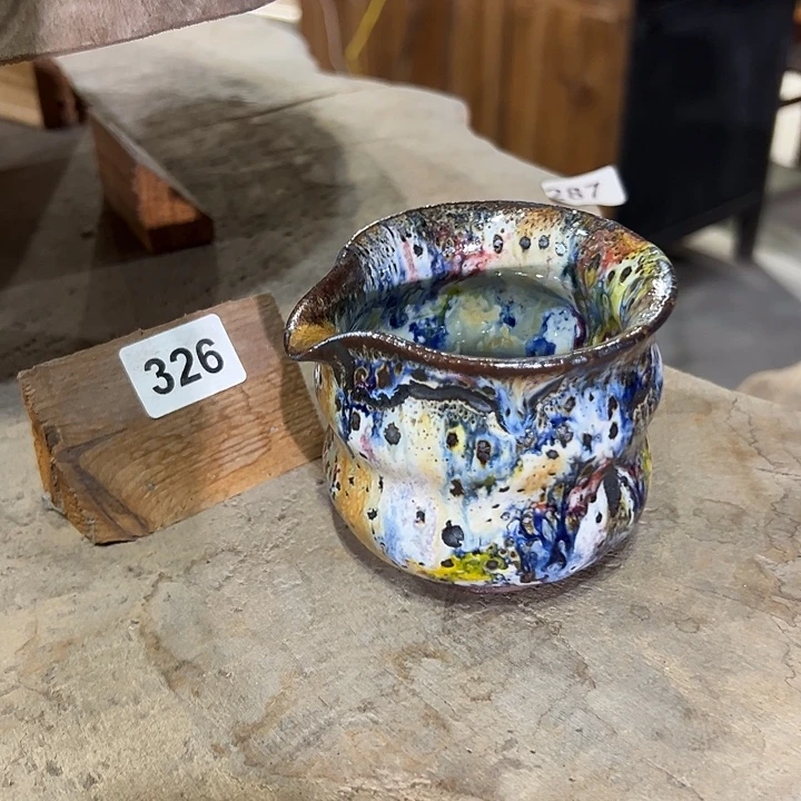 不***君志野茶器茶杯 主人杯