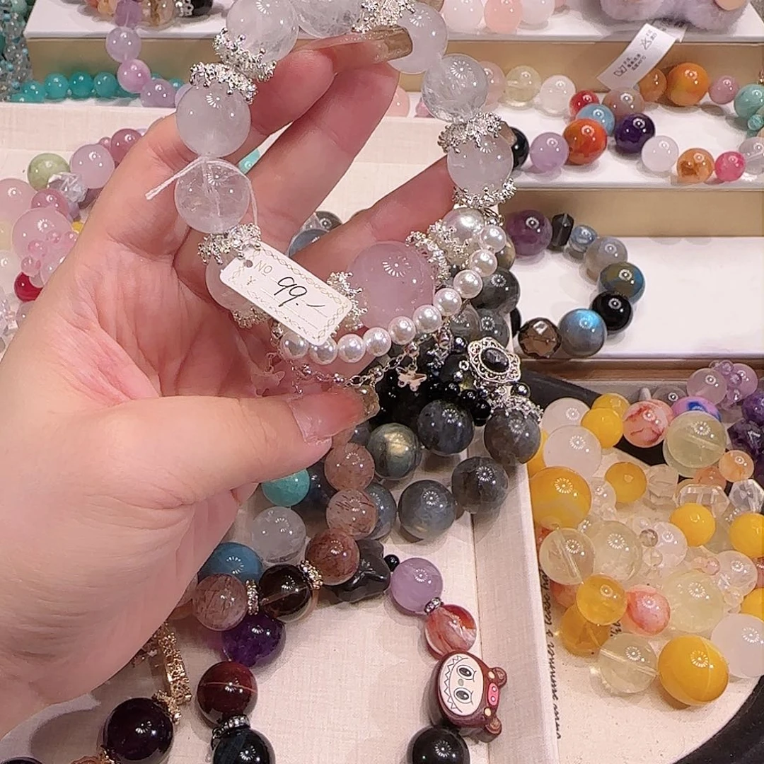 水晶手镯未镶嵌八