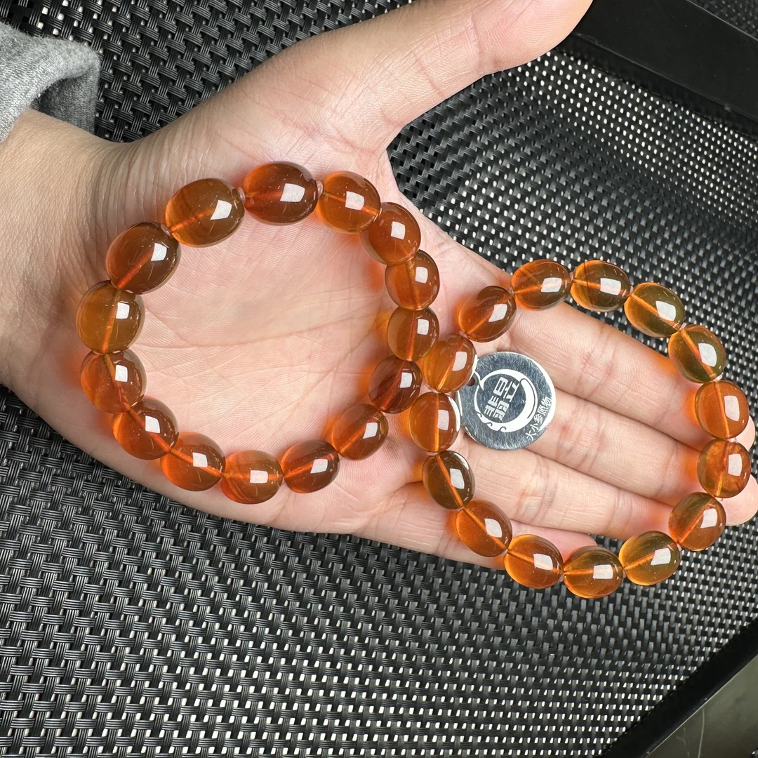 翡昱-SH29-19462-琥珀手串/约12+/约14颗/-多样性发其一C