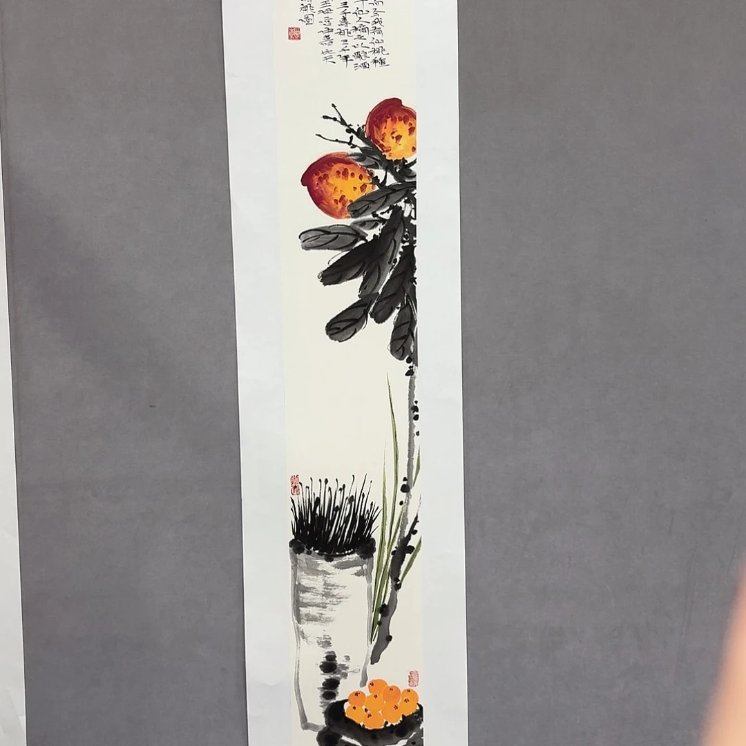 国画亲笔手绘放心去藏