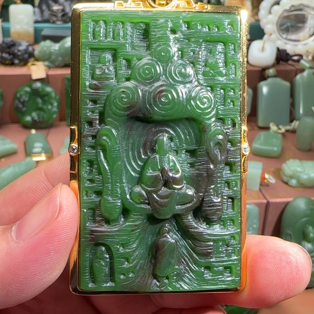 颈饰未镶嵌和田玉