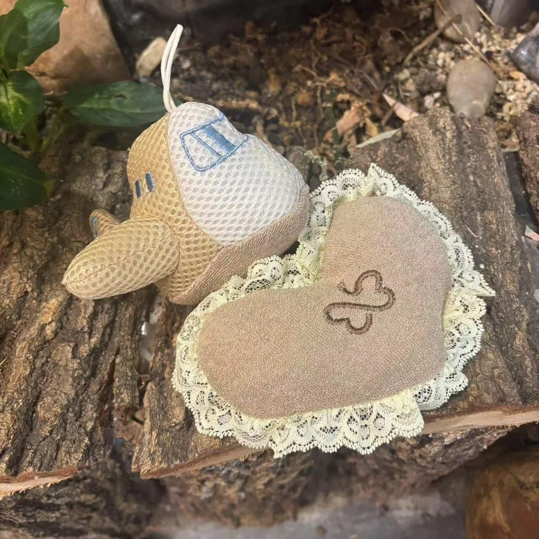 櫟丝御锦【两只装】柞蚕丝沐浴球可爱双面家用便携挂式通用学生简约