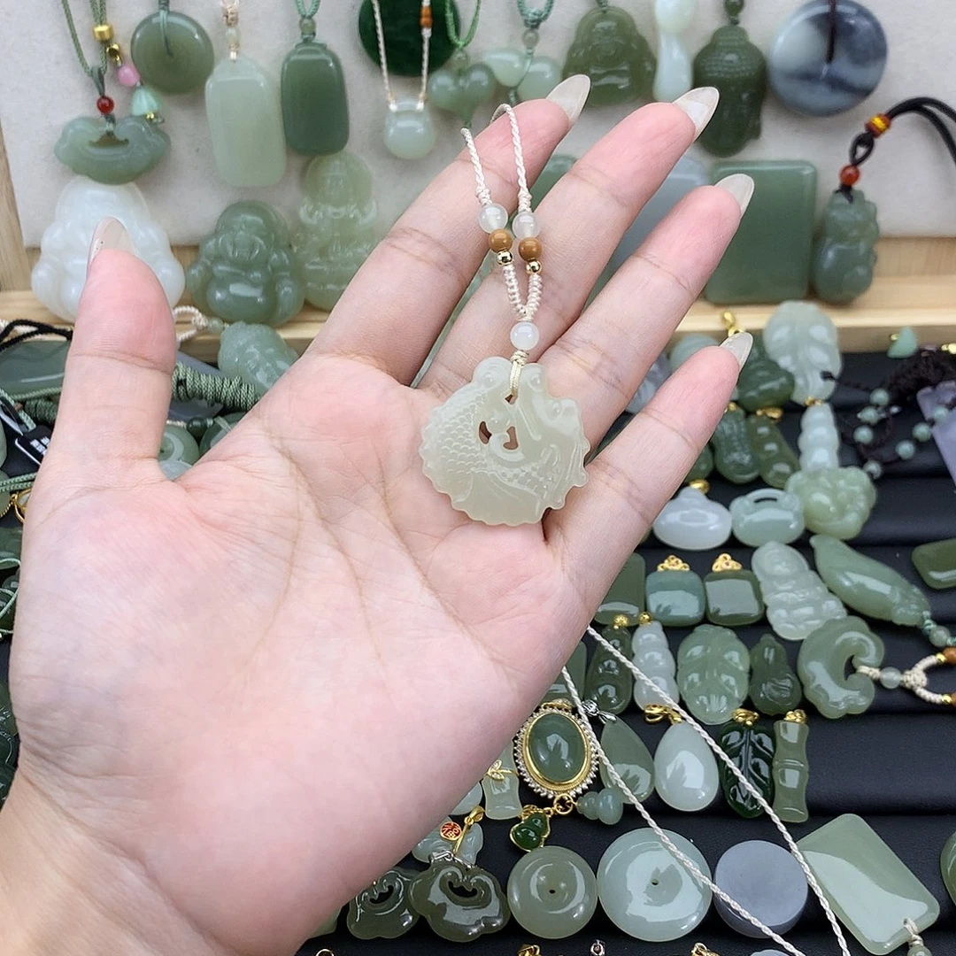 吊坠(不含链)未镶嵌和田玉