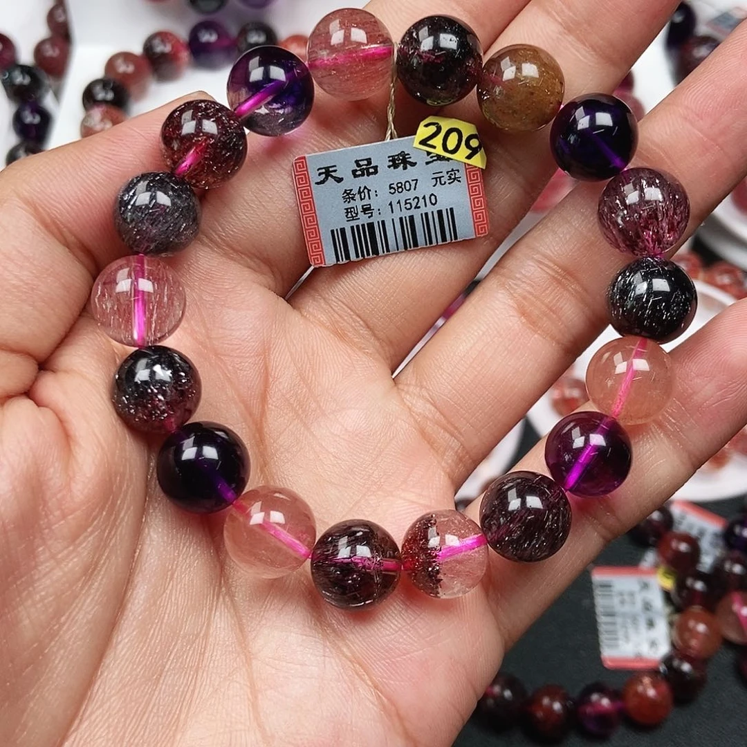 暖***心水晶未镶嵌手链分单链接115210+4000+1500差价