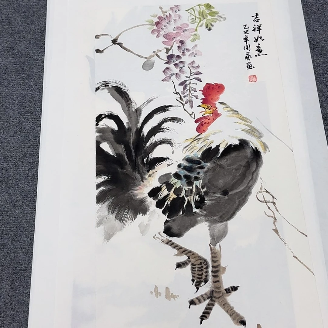 国画纯手绘国画花鸟