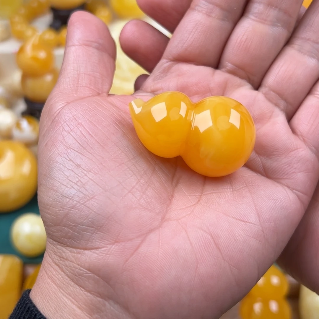 蜜蜡未镶嵌颈饰纯天然琥珀蜜蜡无优化