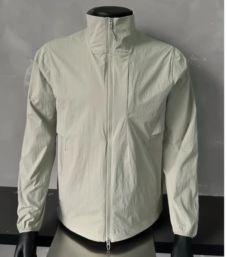 LU SJ 春秋立领防晒衣户外防泼水休闲长袖外套