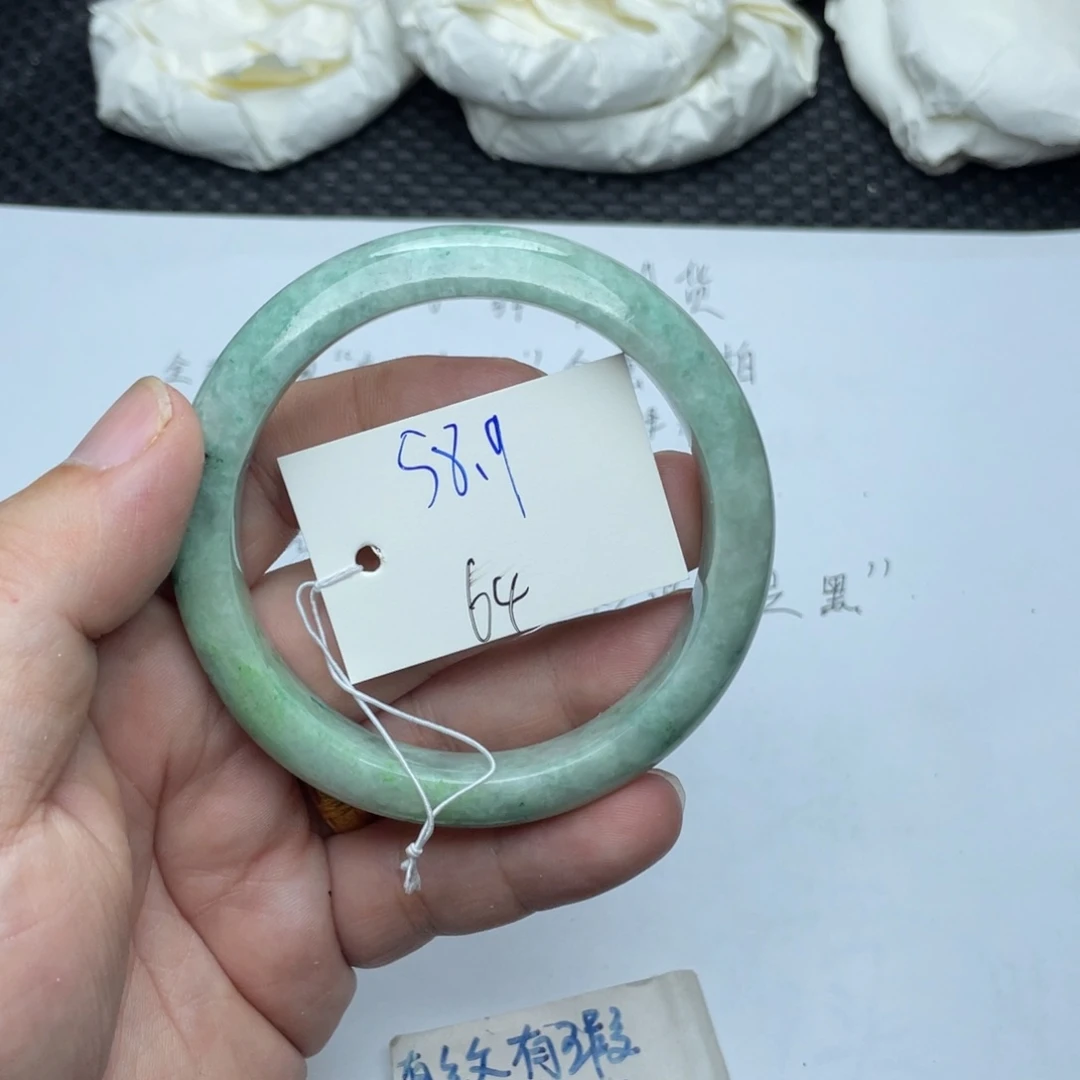 未镶嵌手镯翡翠翡翠手镯64