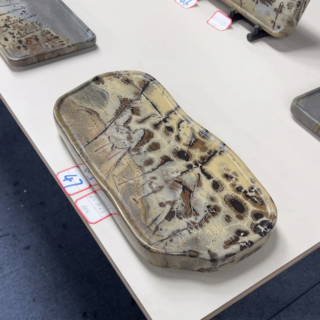 广西石天然国画石干泡台