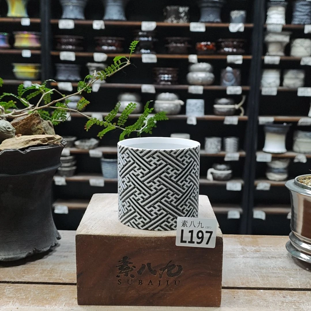 陶瓷素八九陶瓷内口8.5高8.5