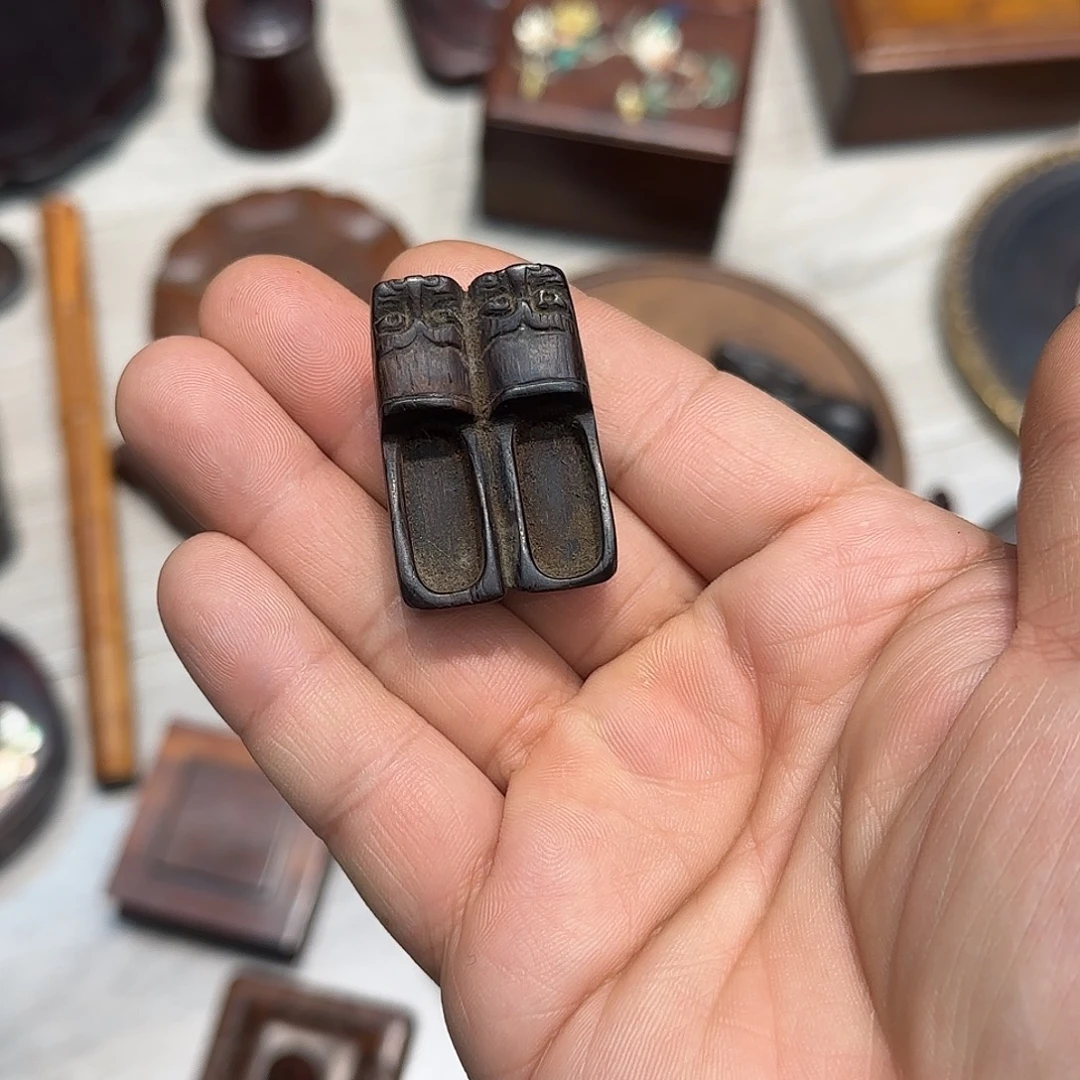 山***饰端景台紫檀木类精品