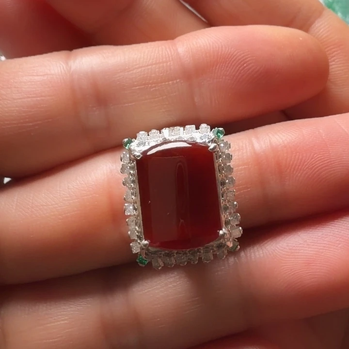 翡翠钛钢戒指界面