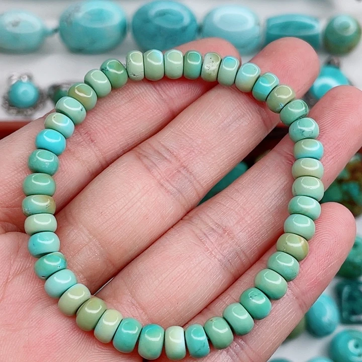 未镶嵌绿松石珠宝奇石