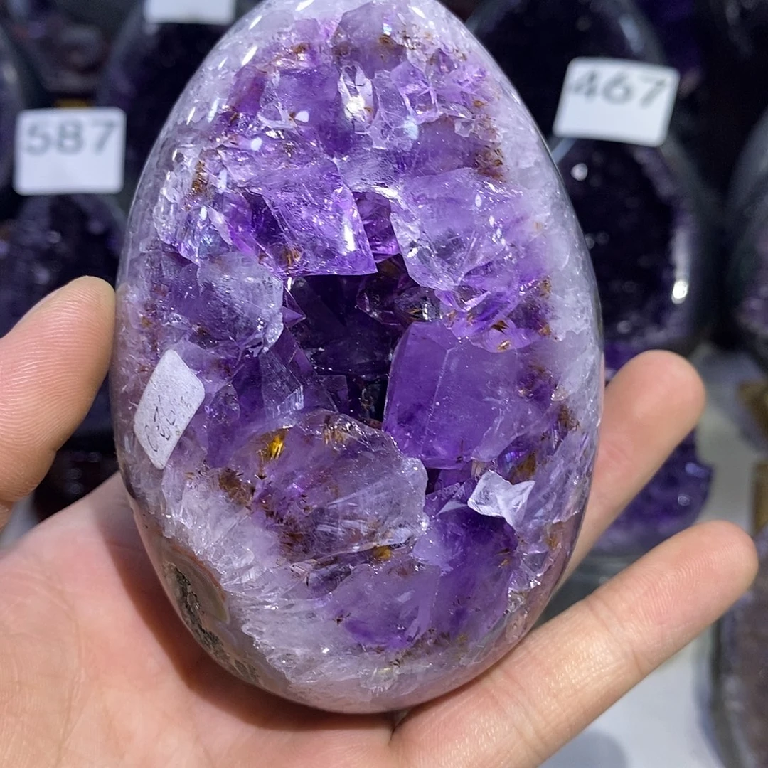 紫晶珠宝半成品未镶嵌612