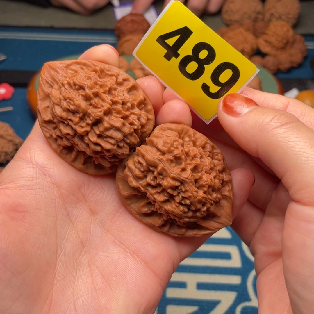 吊坠文玩核桃42全品官帽489号