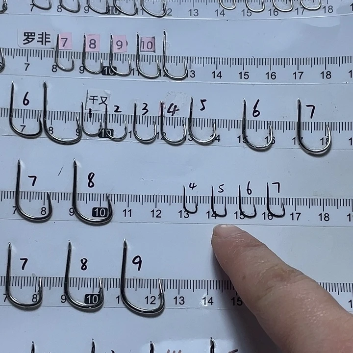 我***悔强硬峰袖40付单钩鱼钩