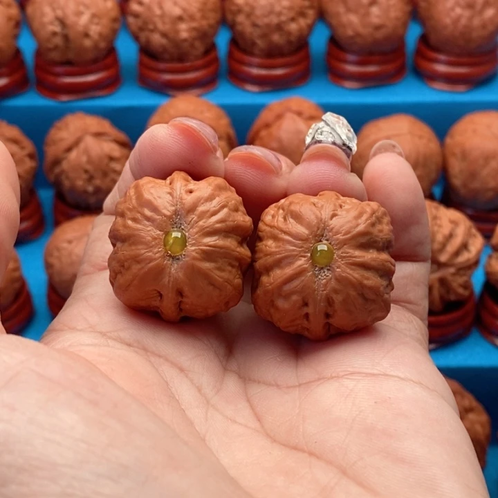 把件文玩核桃小方印