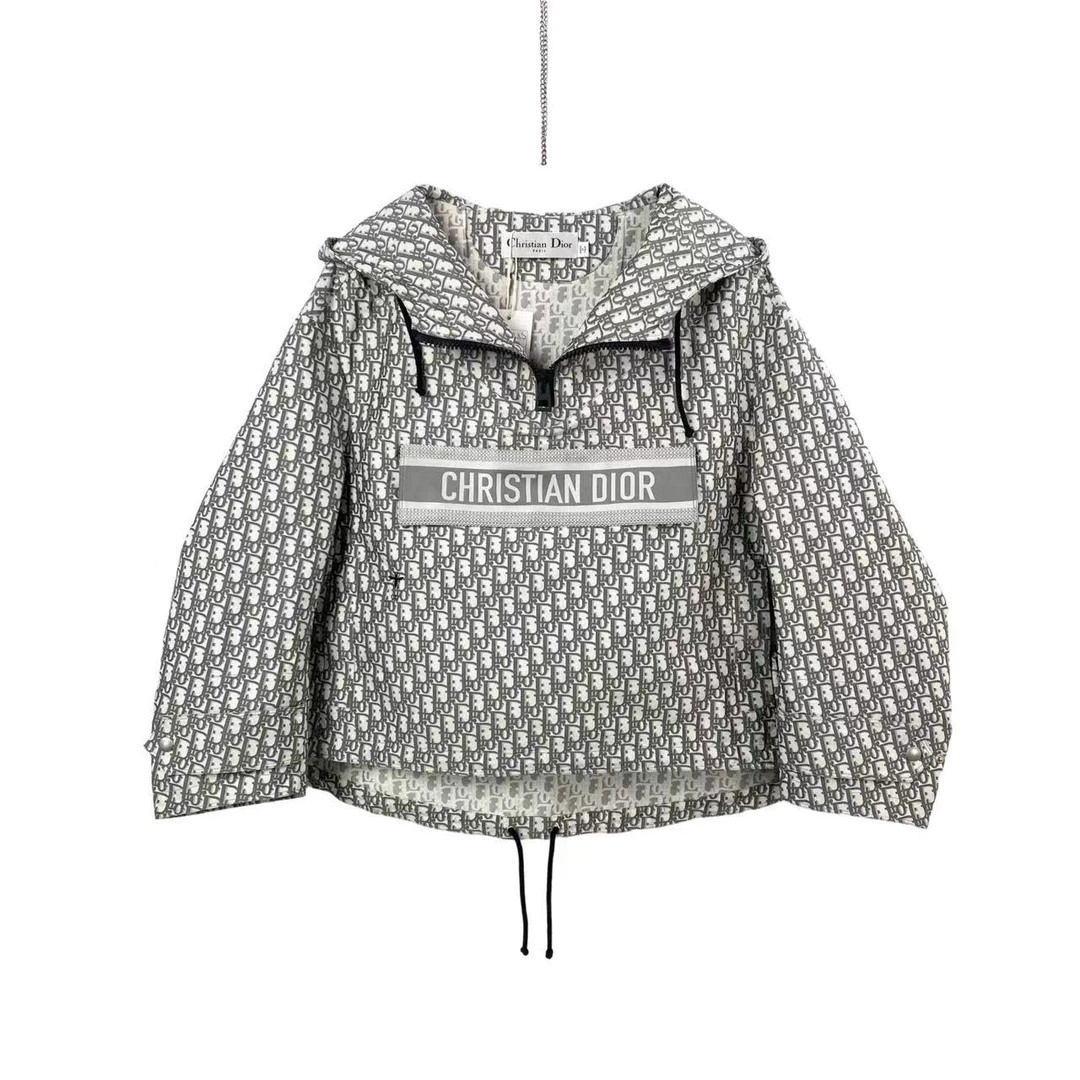 95新 DIOR/迪奥 yy0115 满印冲锋衣 XS码95新