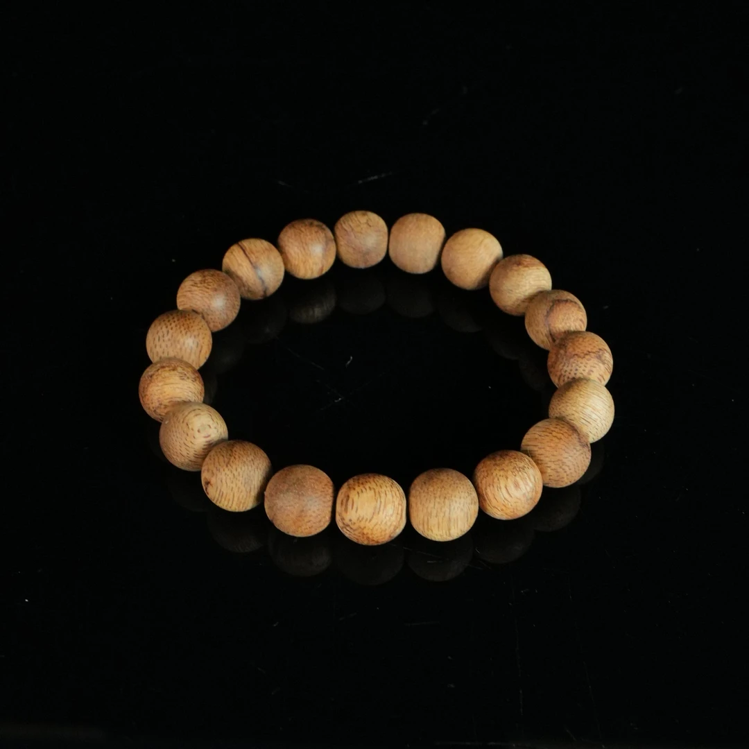 9916 加里曼丹黄油虎斑沉香手串 1.11cm  10.54g