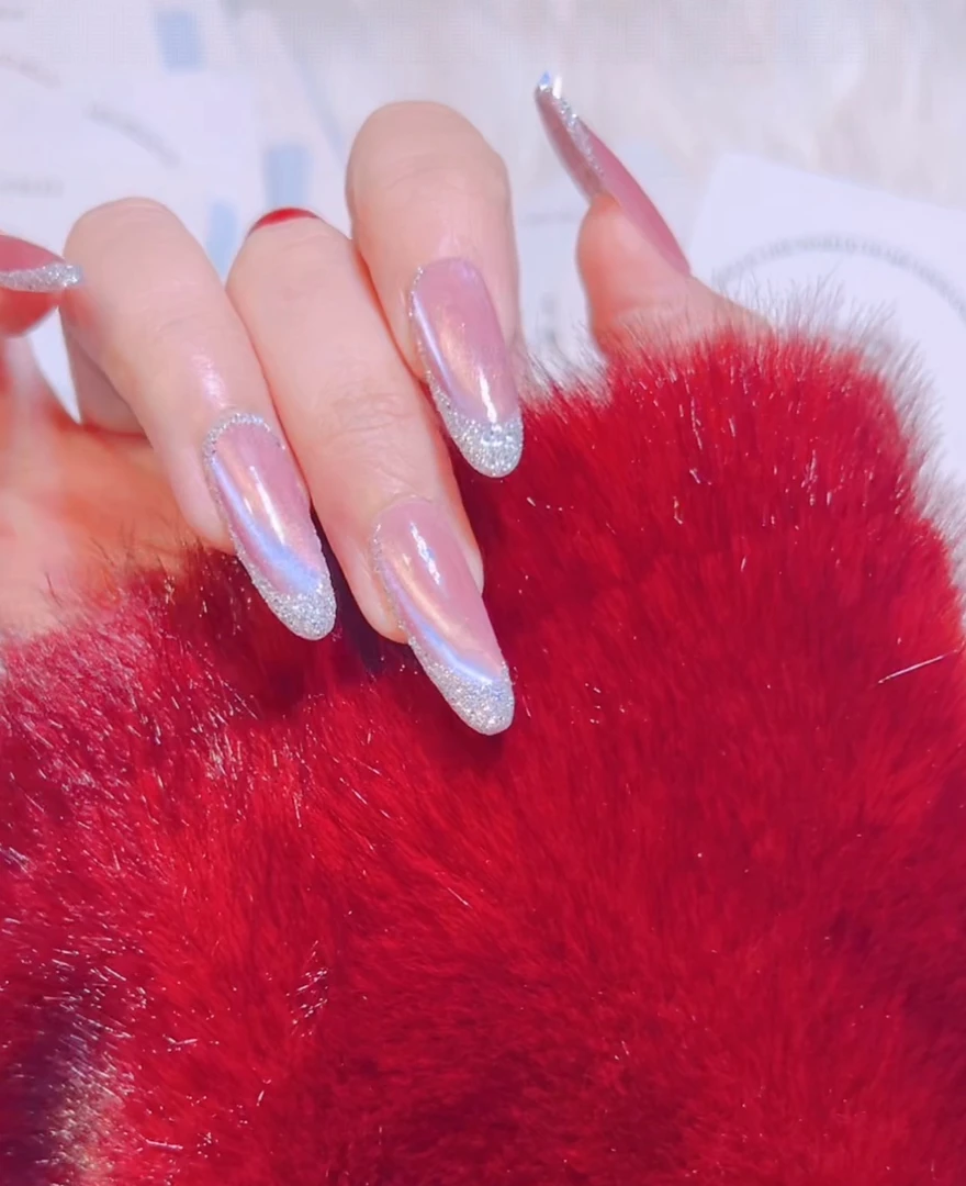 满饰纪|S482「」轻奢钻饰超闪穿戴甲手工穿戴甲堆钻