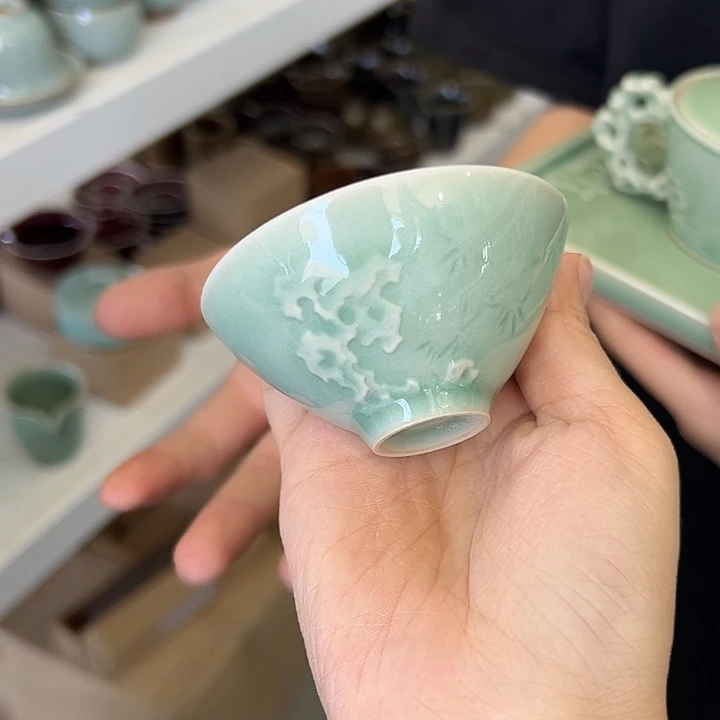 小米茶器龙泉青瓷