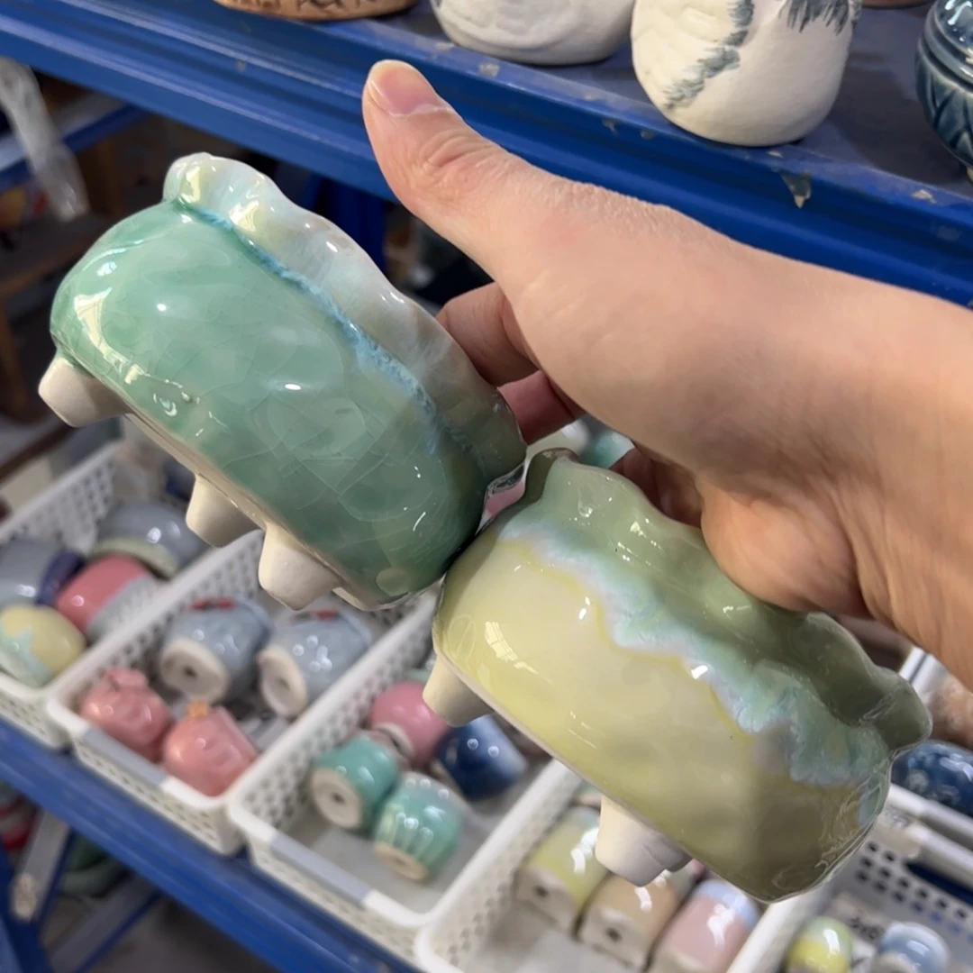 陶瓷多肉小花盆@@