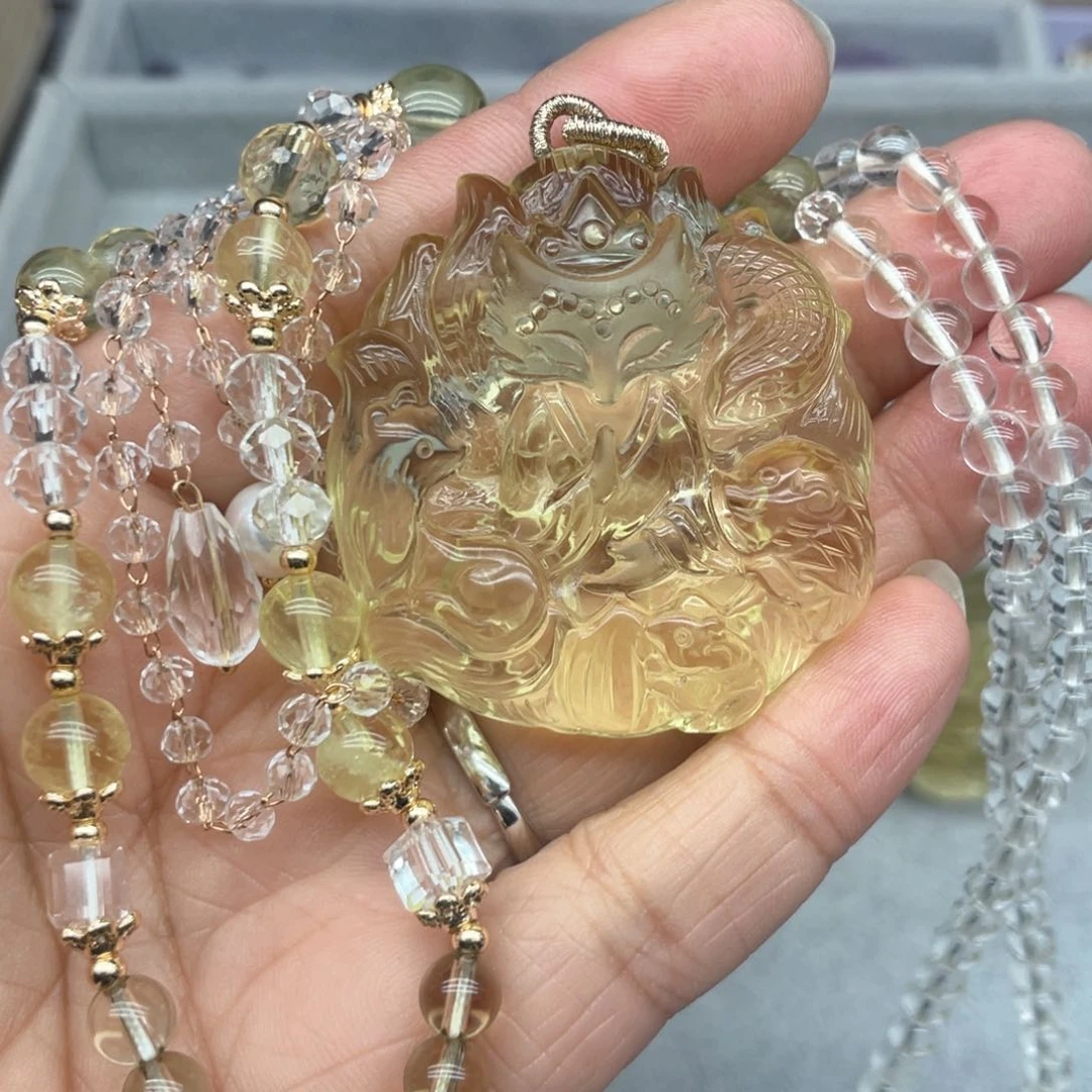 水晶吊坠(不含链)未镶嵌卷****?