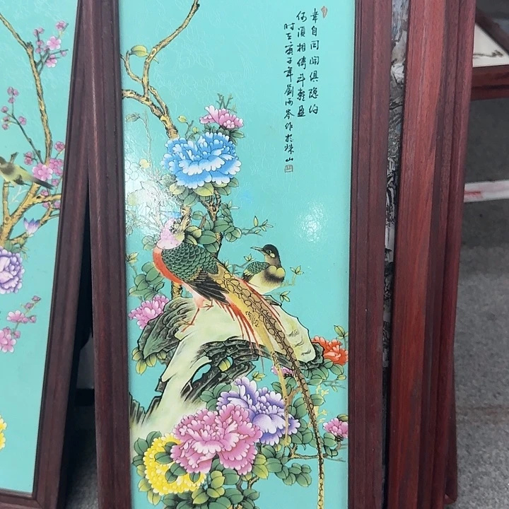 摆件瓷板画瓷板画