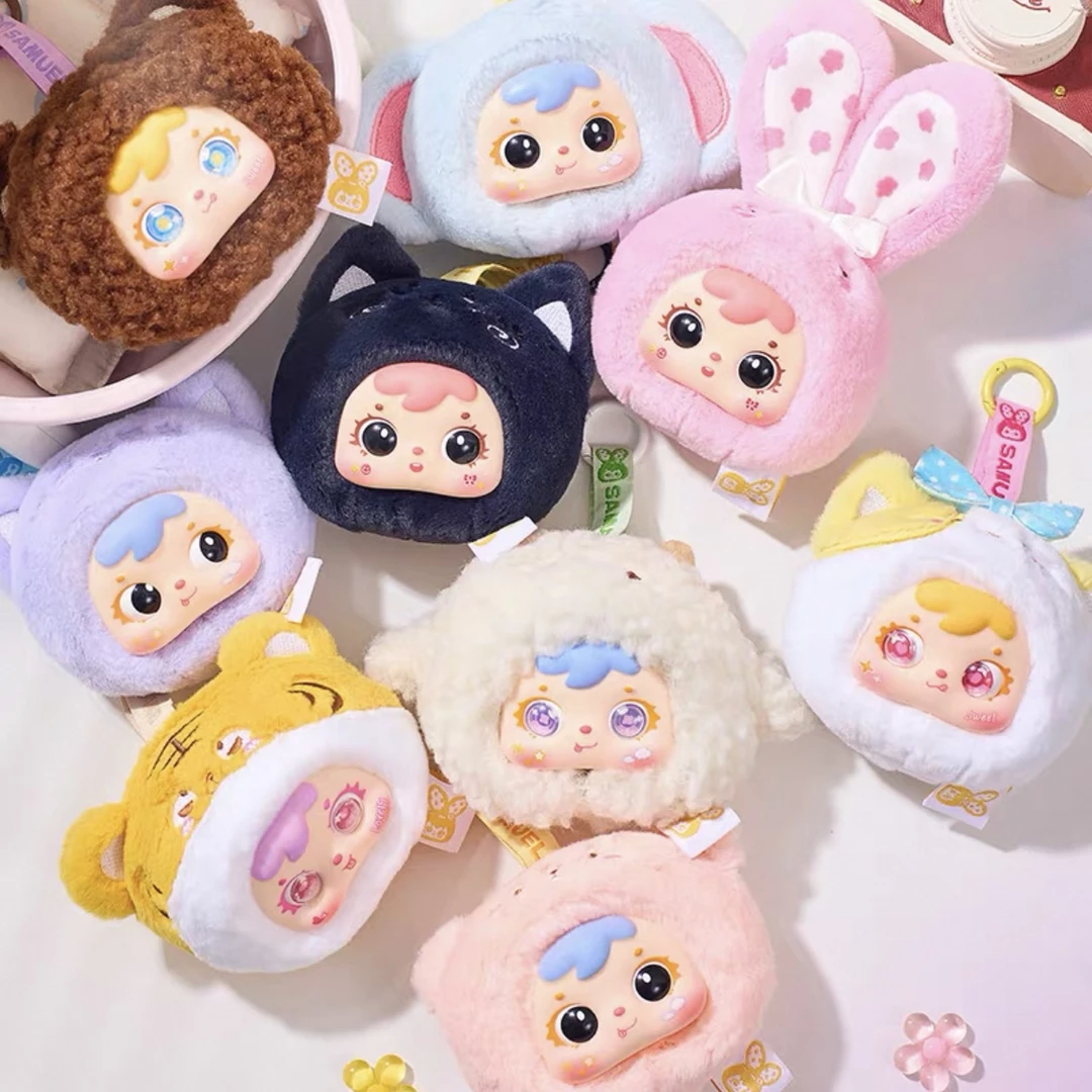 D三小毛（Samuel）MINI小小动物毛绒挂件惊喜盲盒可爱香氛