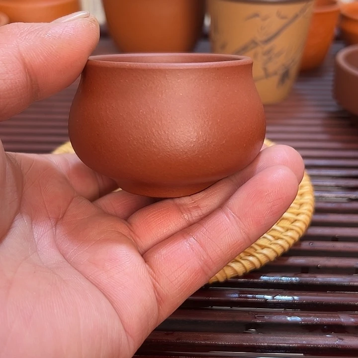 紫砂茶杯紫砂主，小客杯50cc