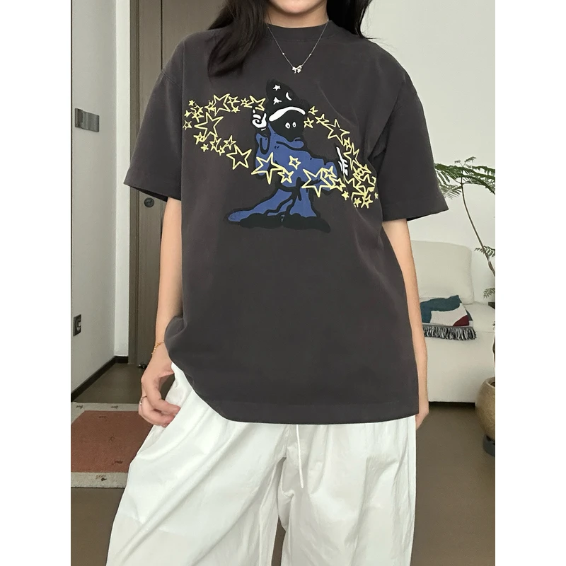 慵懒风宽松休闲裤夏季新款中腰阔腿裤子