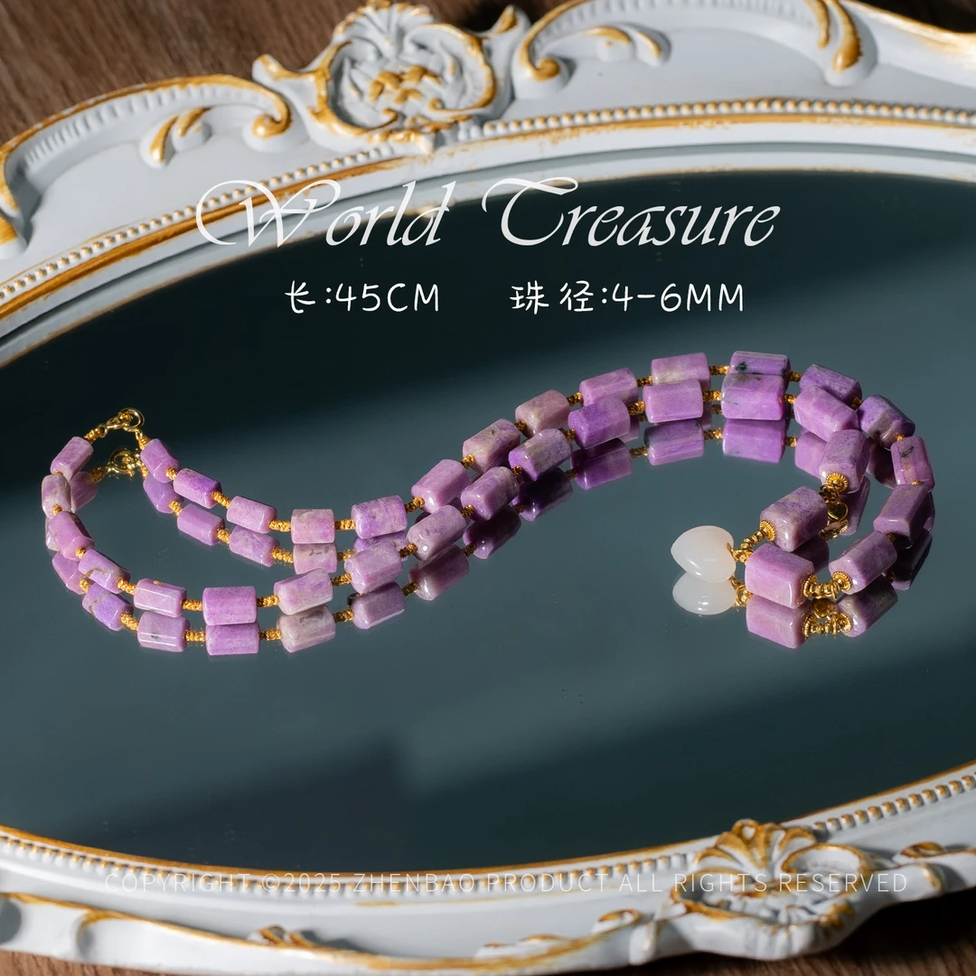 世间臻宝-花飞雪|18K樱花舒俱来项链/P9223/多样性发一件/45cm/0