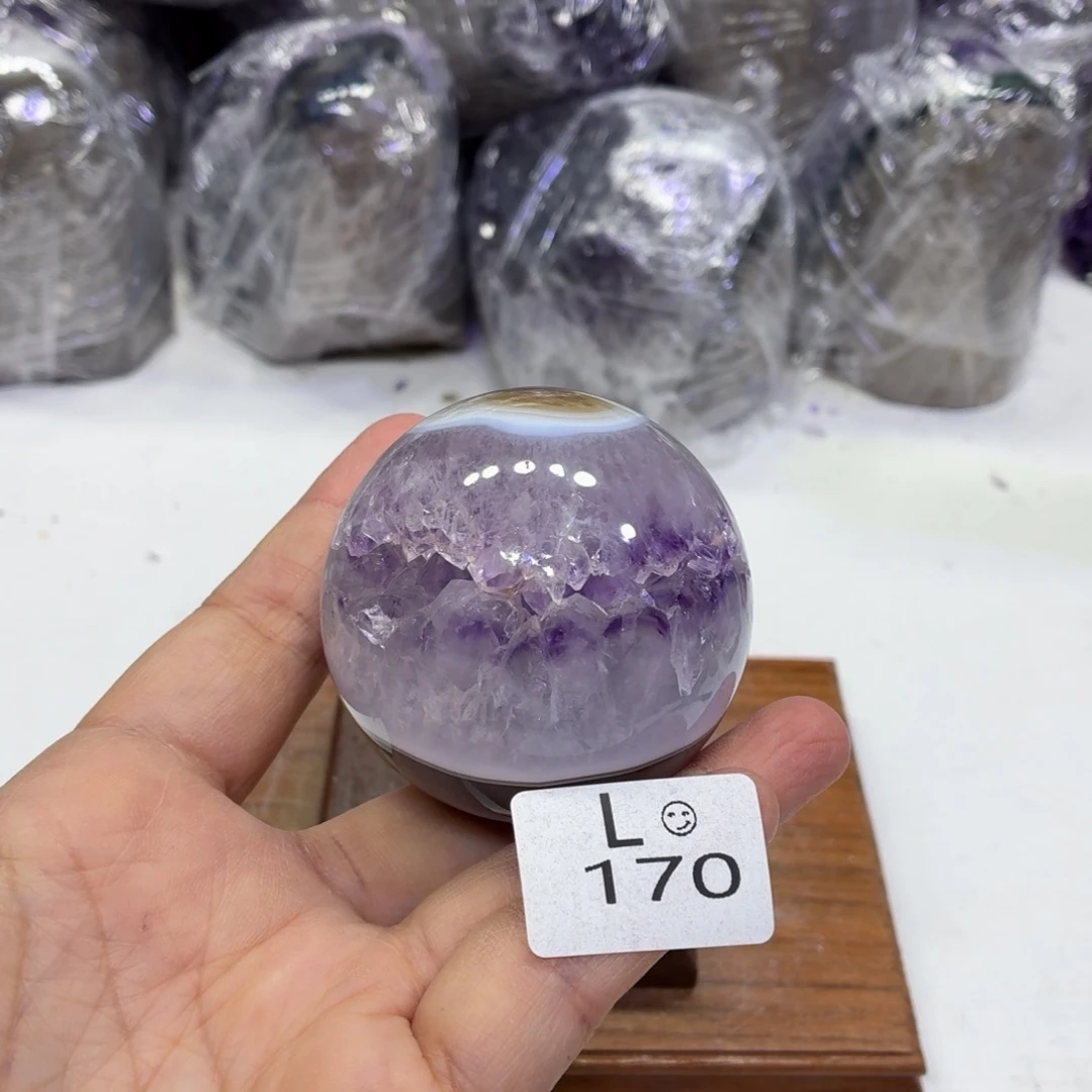 水晶未镶嵌摆件天然紫水晶