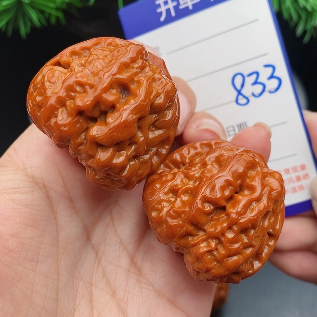 文玩核桃把件39蛤蟆头833