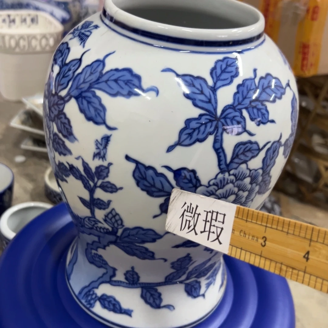 瓷片微瑕青花瓷器工艺难得