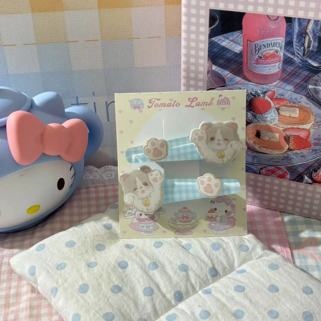 8316小猫偶手作发夹