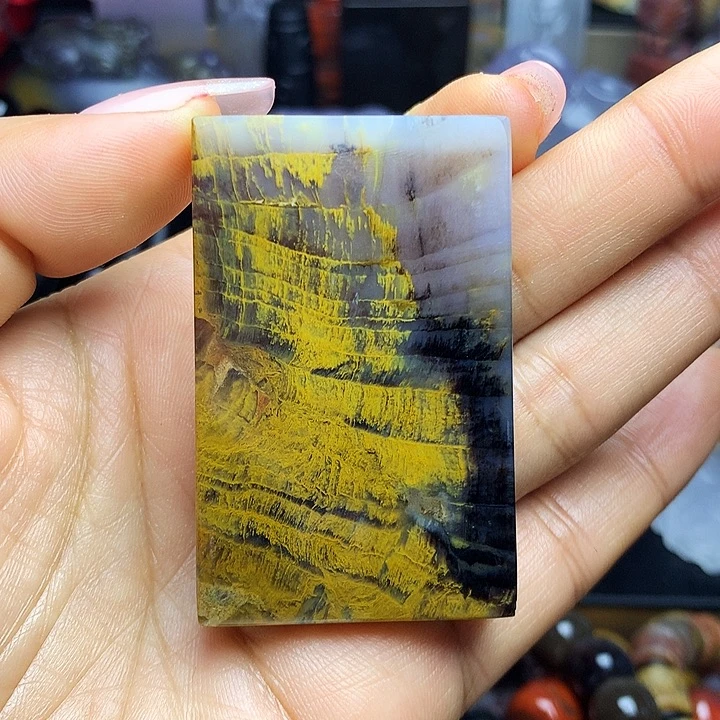 硅化玉未镶嵌吊坠(不含链)