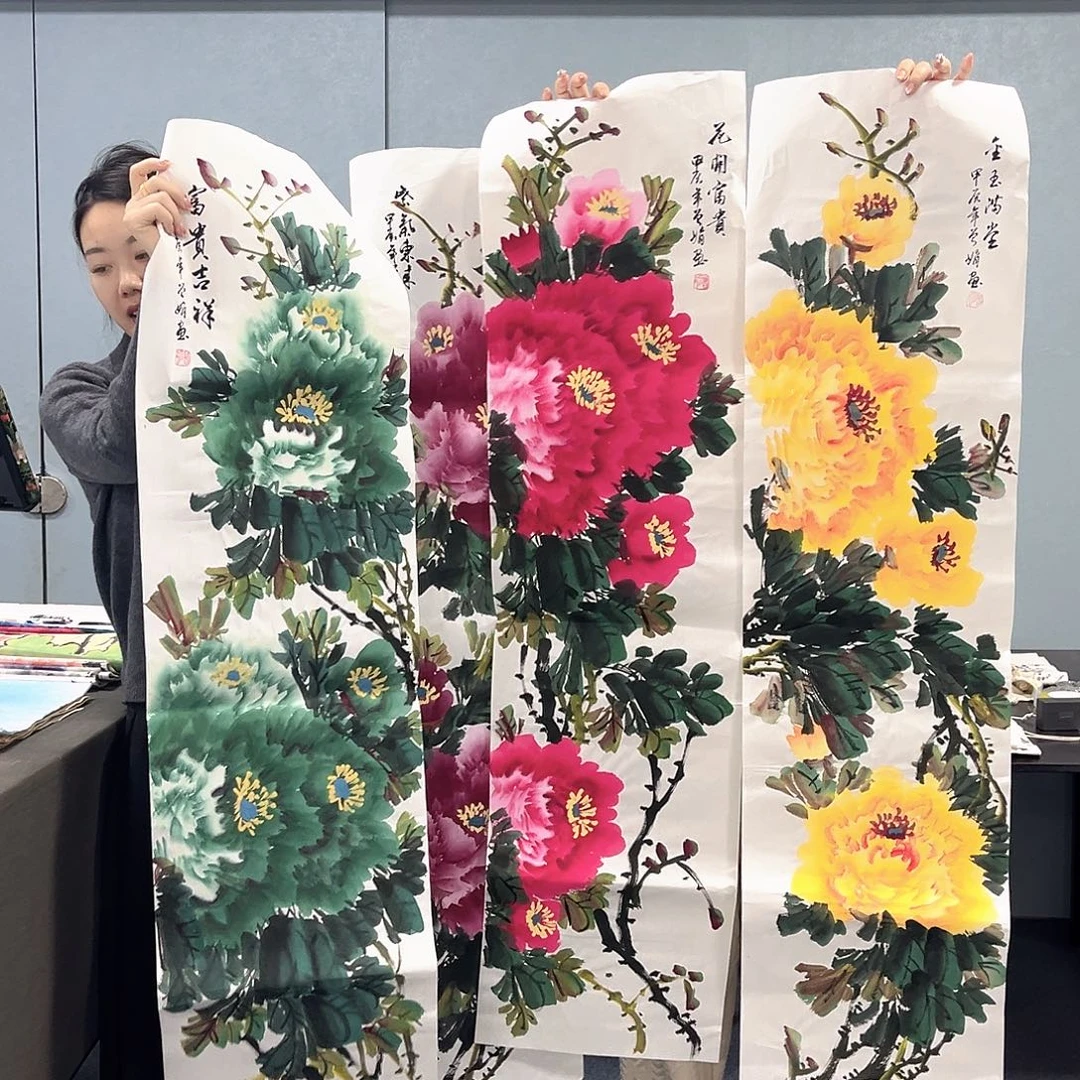 国画国画老师作品