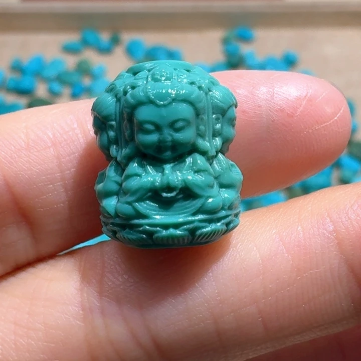 绿松石未镶嵌配饰