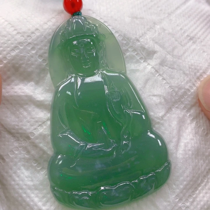 翡翠未镶嵌挂件翡翠